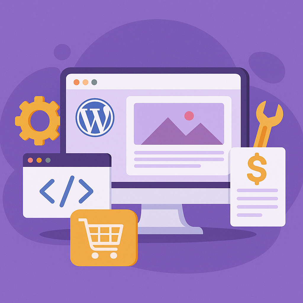 قیمت طراحی سایت با وردپرس؛ همه چیز درباره هزینه‌ها در سال ۱۴۰۴